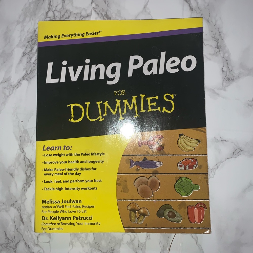 Living Paleo for Dummies Book Excellent Condition